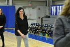 WBBall Final Four tribute  Wheaton College honored the 25th anniversary of the 1994-95 women’s basketball team that went to the NCAA final four during halftime ceremony of Wheaton’s game against Mount Holyoke College Saturday, January 18, 2020. - Photo By: KEITH NORDSTROM : Wheaton, basketball, NCAA, Final Four, 25th anniversary